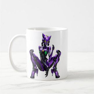 Sexy evangelion catgirl android kaffemugg