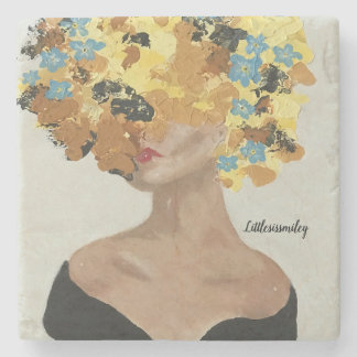 Sexy Head of Flowers Stenunderlägg