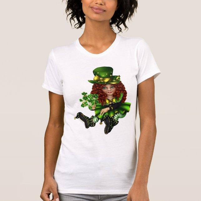 Sexy Leprechaun T Shirt (Framsida)