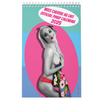 Sexy Pinup Calendar - Miss Cherrie Au Lait 2025 Kalender