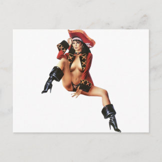 Sexy Pirat Vykort