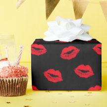 Sexy Red Läppar Cute