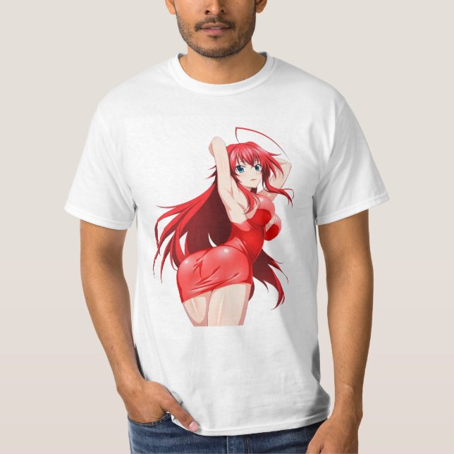 Sexy Rias Gremory T Shirt (Framsida)