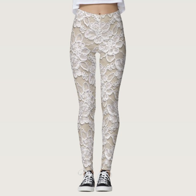 Sexy Snöre Leggings (Framsida)