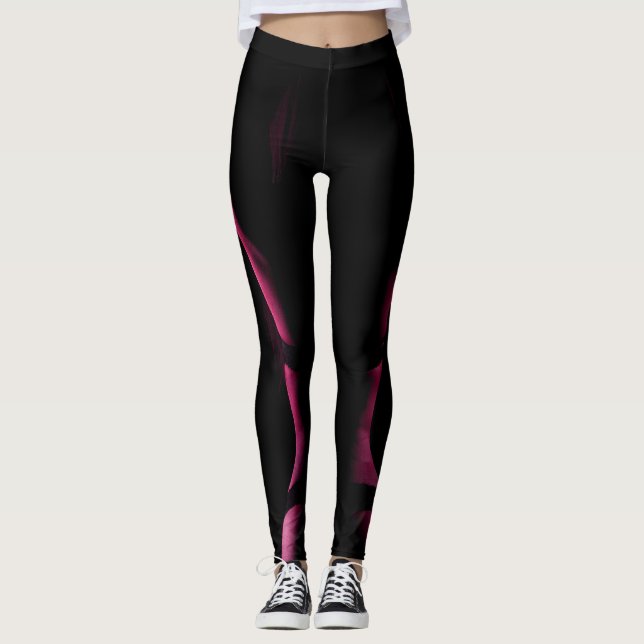 Sexy tjejen är här leggings (Framsida)