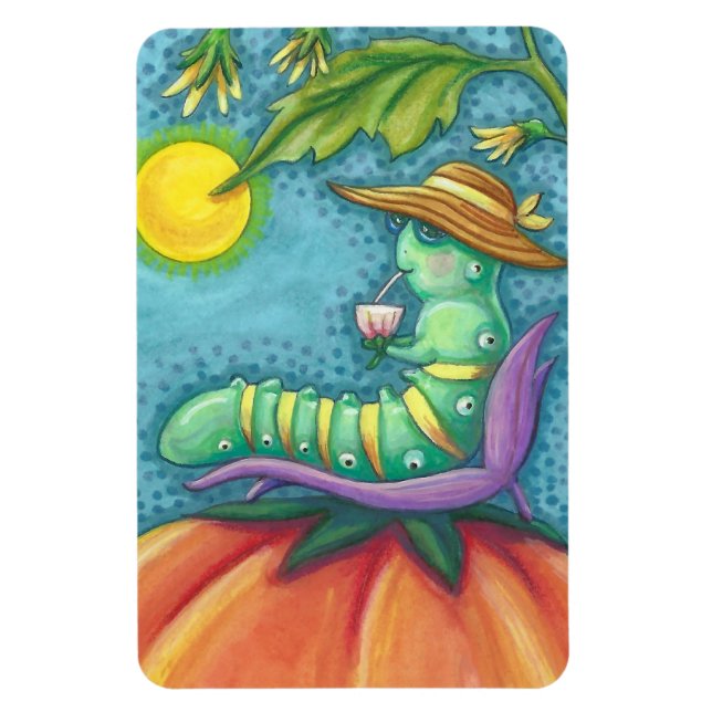 SEXY TOMATO MASK, CATERPILLAR MAGNET Rectangle Lge (Vertikal)