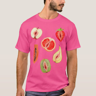 Sexy Vagina Fruits T Shirt