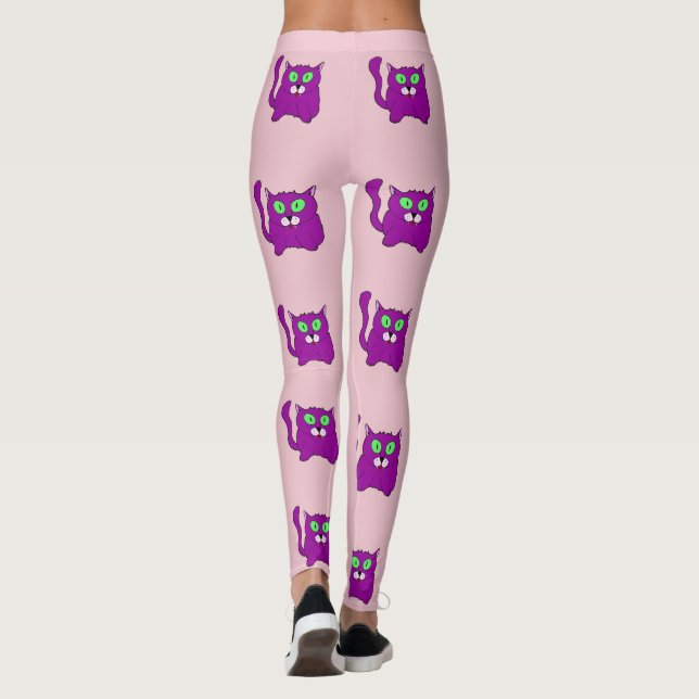 Sexy Vampire Mew Cat Leggings (Baksida)