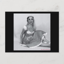 Sexy Vintage Pinup Girl Babe Model Art Postcard Vykort