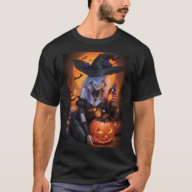 Sexy Witch T Shirt (Framsida)