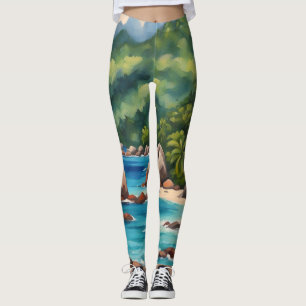 Seychellerna Beach Leggings