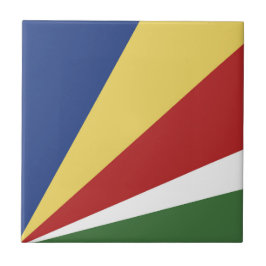 Seychellerna flagga kakelplatta