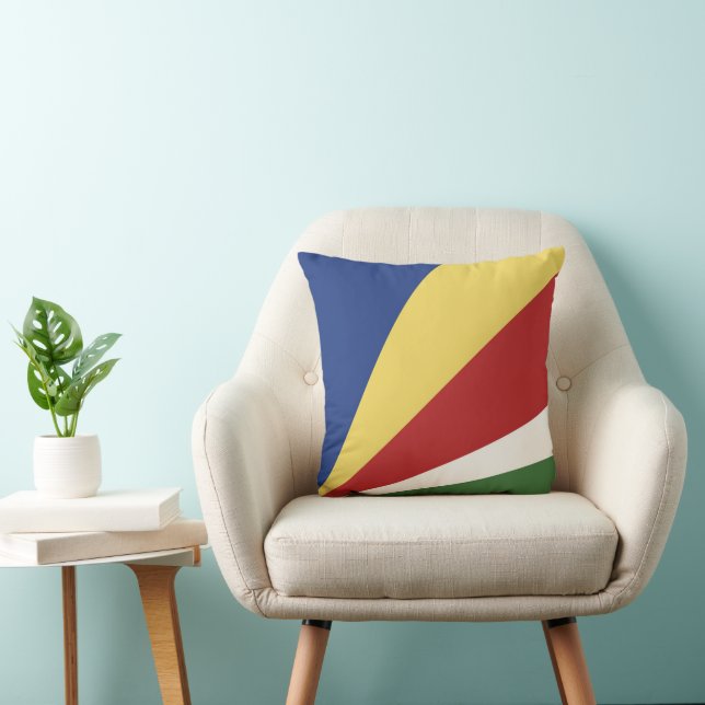 Seychellerna flagga kudde (Stol)