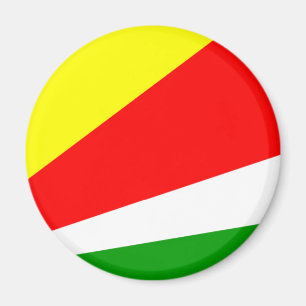 Seychellerna Flagga Magnet