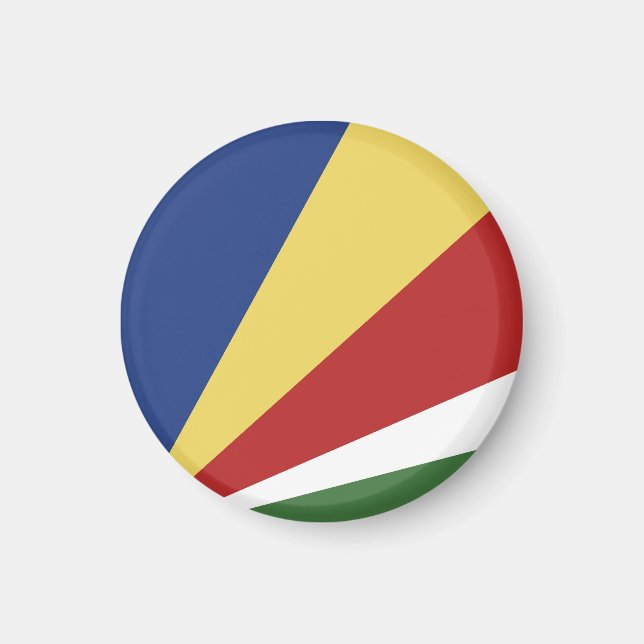 Seychellerna flagga magnet (Framsidan)