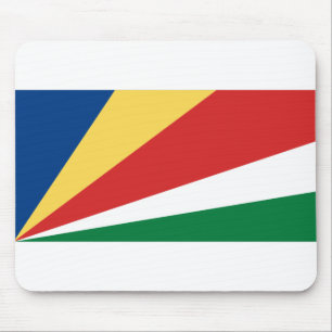 Seychellerna Flagga Musmatta