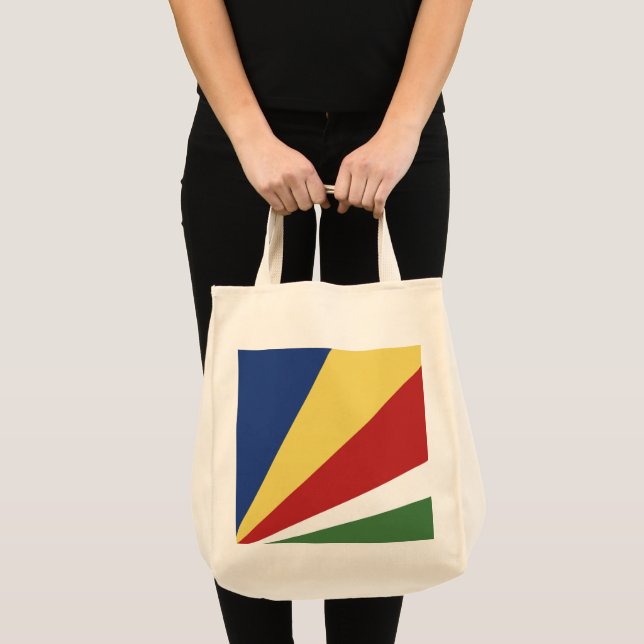 Seychellerna flagga tygkasse (Framsida (produkt))
