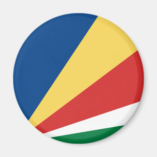 Seychellerna flaggamagnet magnet