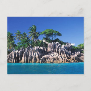 Seychellerna. Ilot St. Pierre (nära Praslin) Vykort