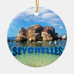 Seychellerna Julgransprydnad Keramik