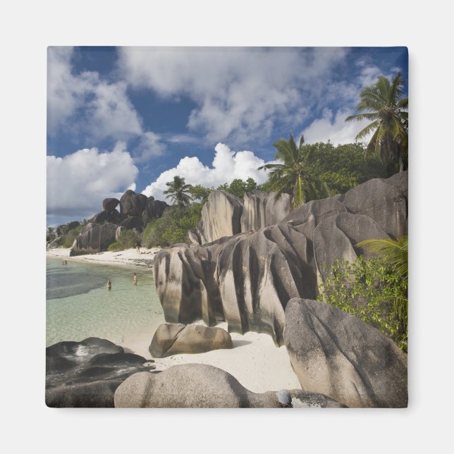 Seychellerna, La Digue-ön, L'Union Estate Magnet (Framsidan)