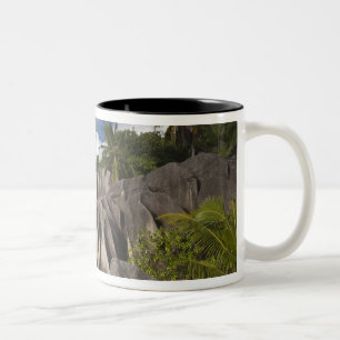 Seychellerna, La Digue-ön, L'Union Estate Två-Tonad Mugg