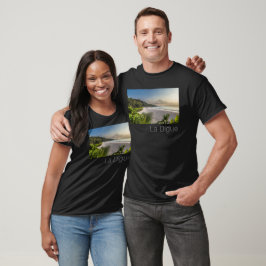 Seychellerna La Digue Sunset Beach Helgdag Souveni T Shirt