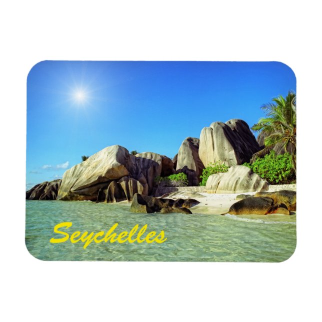 Seychellerna Magnet (Horisontell)
