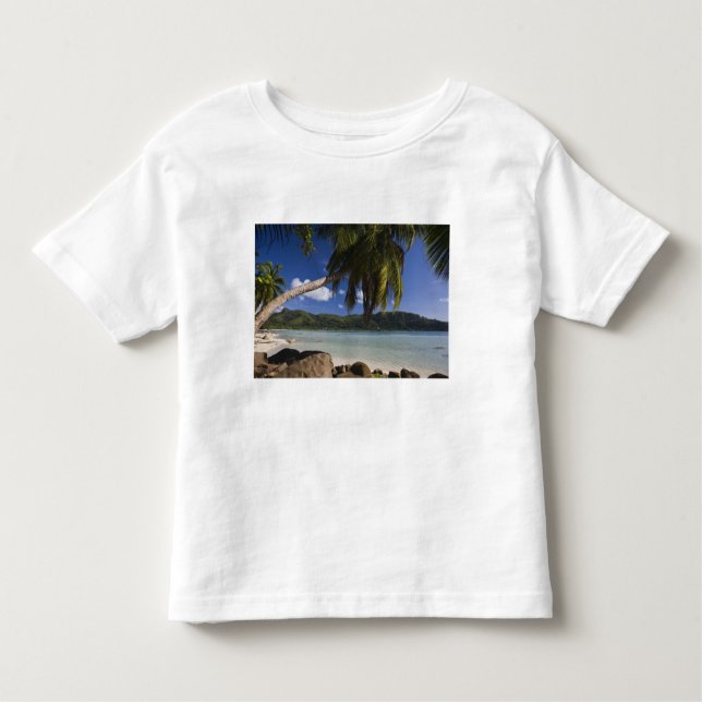 Seychellerna, Mahe Island, Anse a la Mouche T Shirt (Framsida)