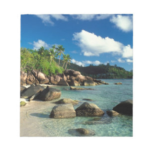 Seychellerna, Mahe Island, Anse Royale Beach. 3 Anteckningsblock