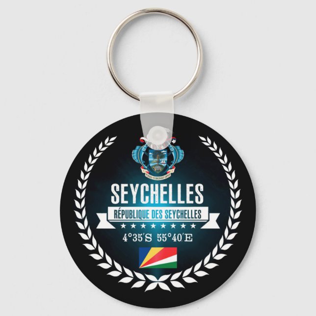 Seychellerna Nyckelring (Framsida)