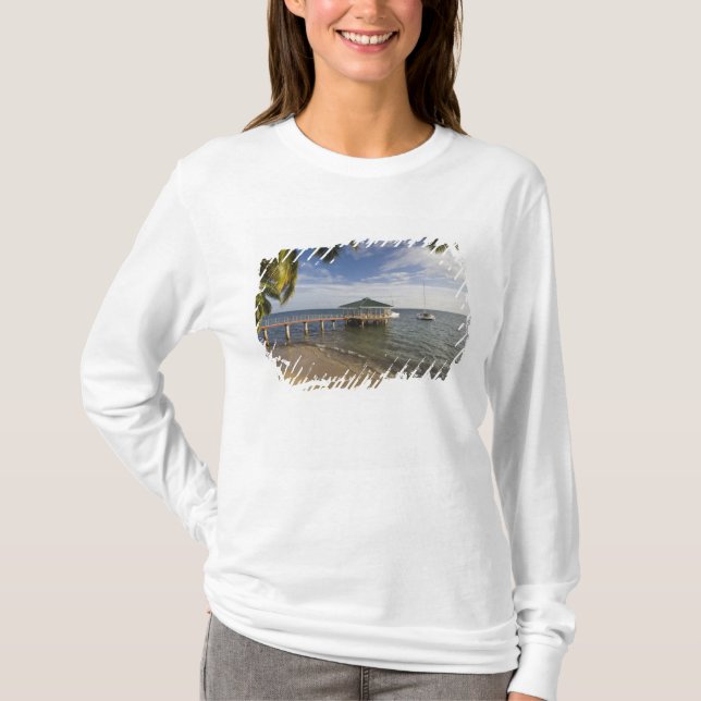 Seychellerna, Praslin Island, Anse Bois de Rose, T-shirt (Framsida)
