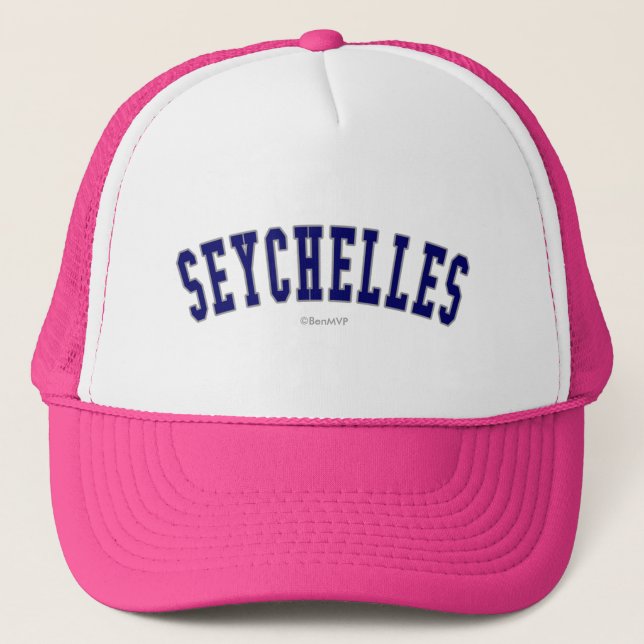 Seychellerna Truckerkeps (Framsida)