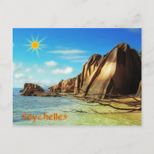 Seychellerna Vykort