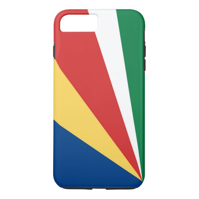 Seychellernas flagga Case-Mate iPhone skal (Baksida)