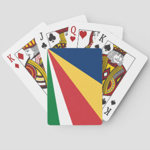 Seychellernas flagga casinokort