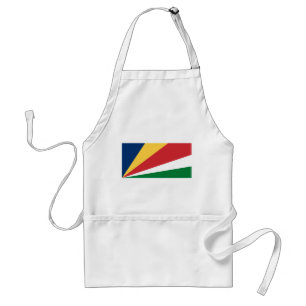 Seychellernas flagga förkläde