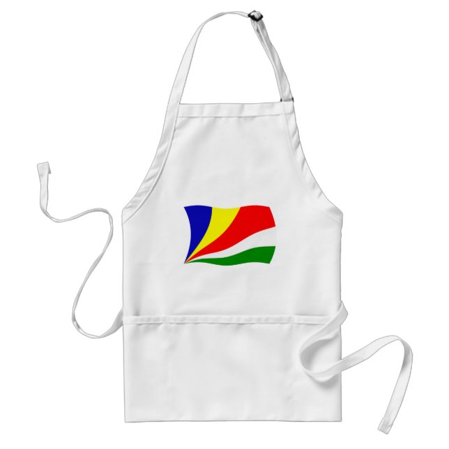 Seychellernas flagga Förkläde (Framsidan)