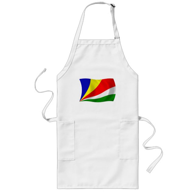 Seychellernas flagga Förkläde (Framsidan)