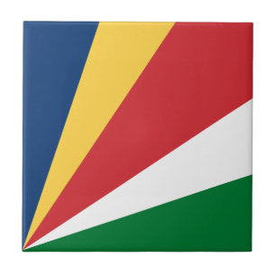 Seychellernas flagga kakelplatta