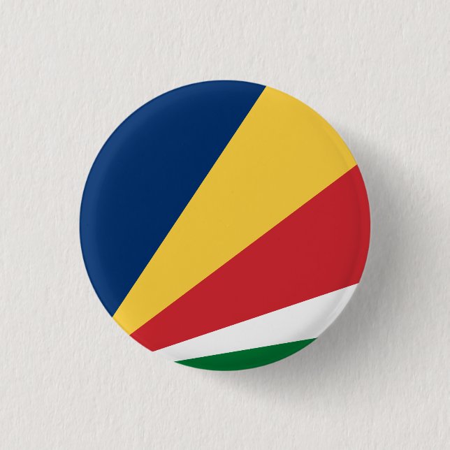 Seychellernas flagga knapp (Framsida)