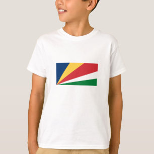 Seychellernas flagga t shirt