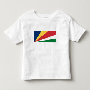 Seychellernas flagga t shirt