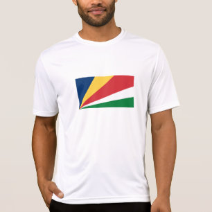 Seychellernas flagga t shirt