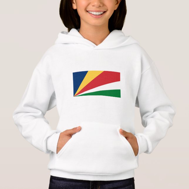 Seychellernas flagga t shirt (Framsida)