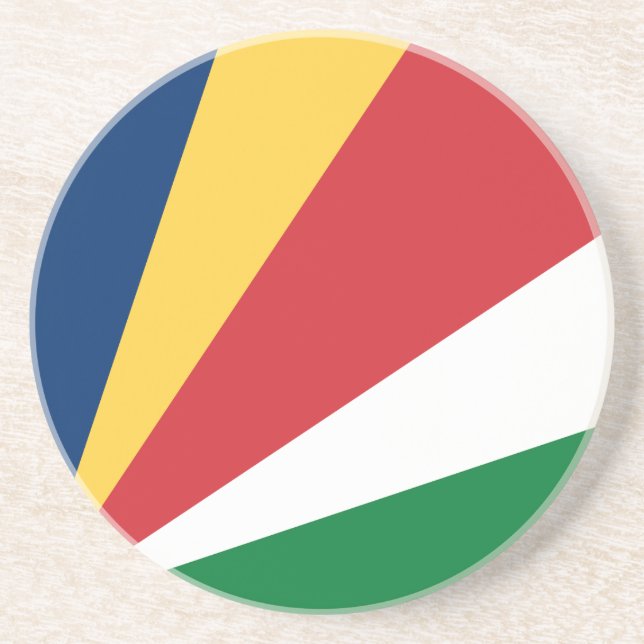 Seychellernas flagga underlägg (Framsidan)