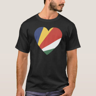Seychellernas för manar Flagga T Shirt