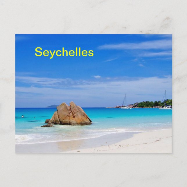 Seychellernas vykort (Front)