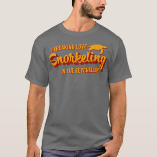 Seychelles Snorkeling Älskare Quote T Shirt