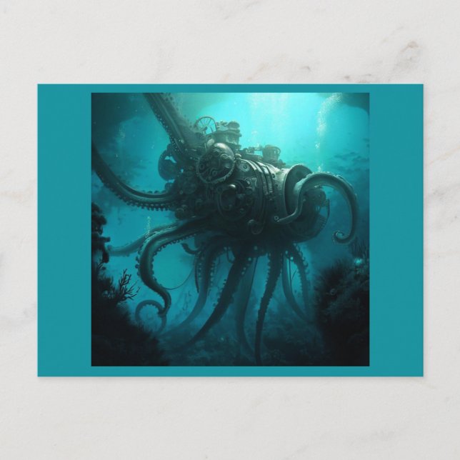 SF - 20 000 Leagues 1 Vykort (Framsida)